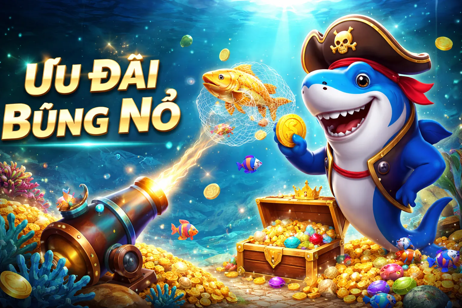 Bắt đầu chơi bắn cá hh88